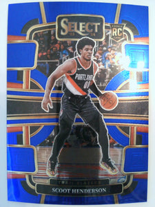2023-24 Panini Select Basketball Scoot Henderson #77 Rookie