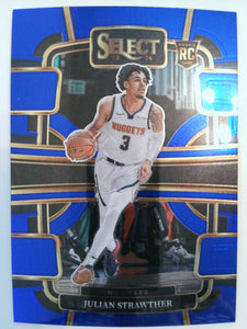 2023-24 Panini Select Basketball Julian Strawther #78 Rookie