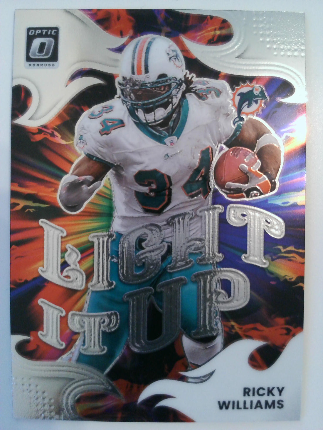 2025 Donruss Optic Football Light It Up Ricky Williams #16