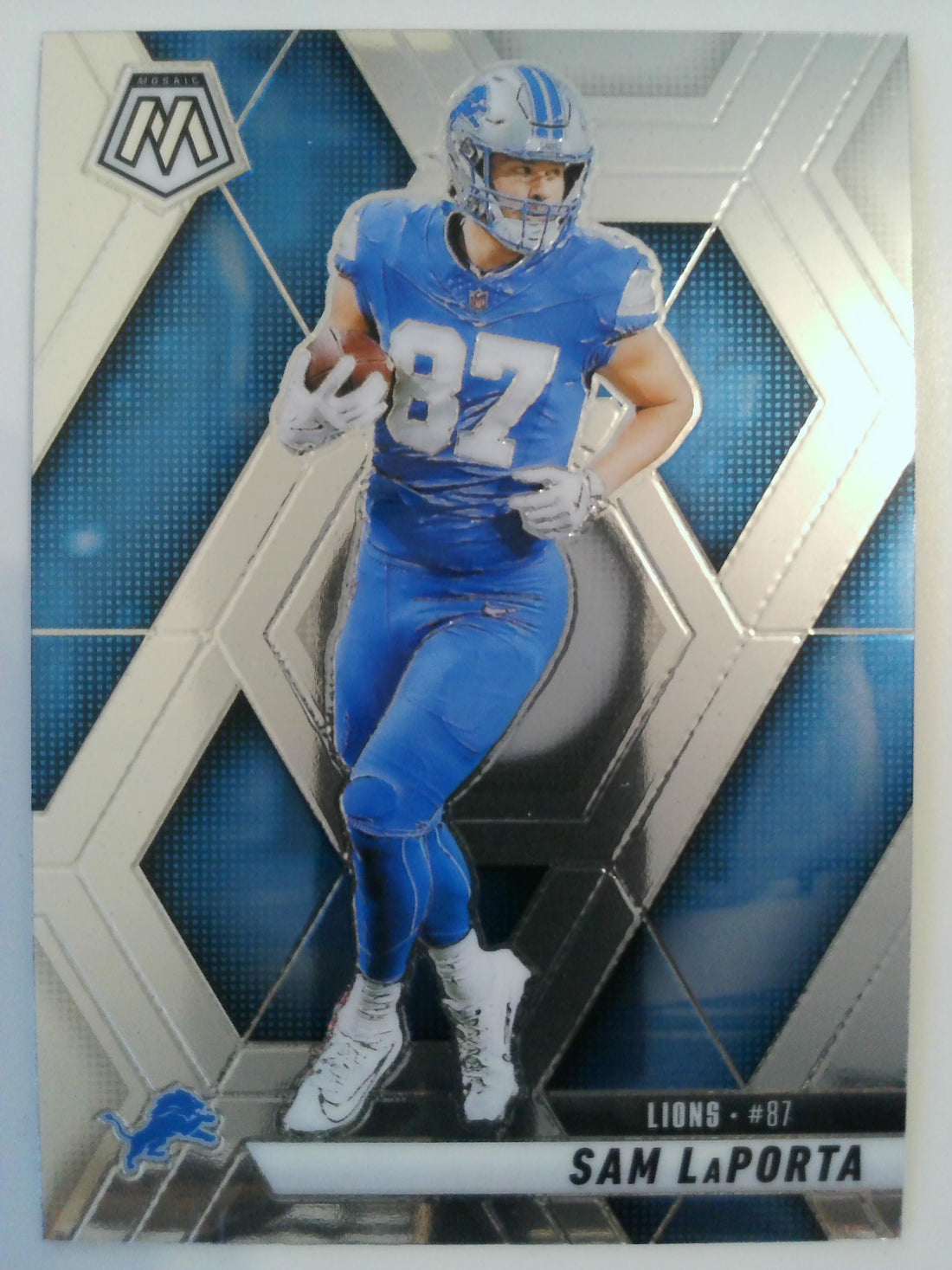 2025 Panini Mosaic Football Sam LaPorta #63