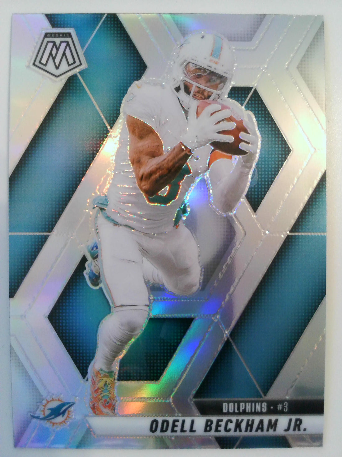2025 Panini Mosaic Football Silver Odell Beckham Jr. #189