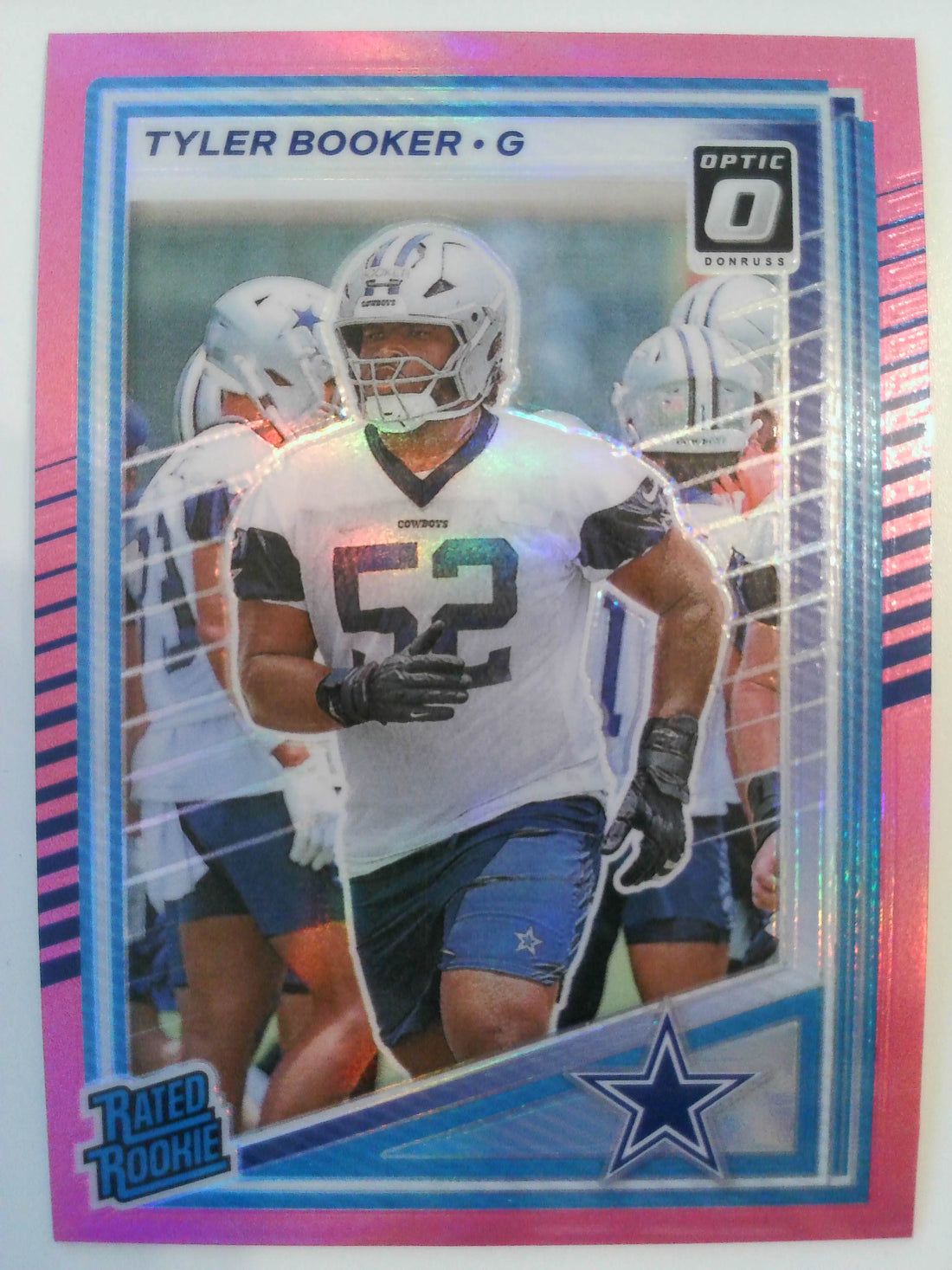 2025 Donruss Football Optic Rated Rookies Preview Pink Tyler Booker #354 Rookie