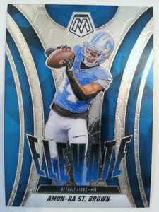 2025 Panini Mosaic Football Elevate Mosaic Amon-Ra St. Brown #15