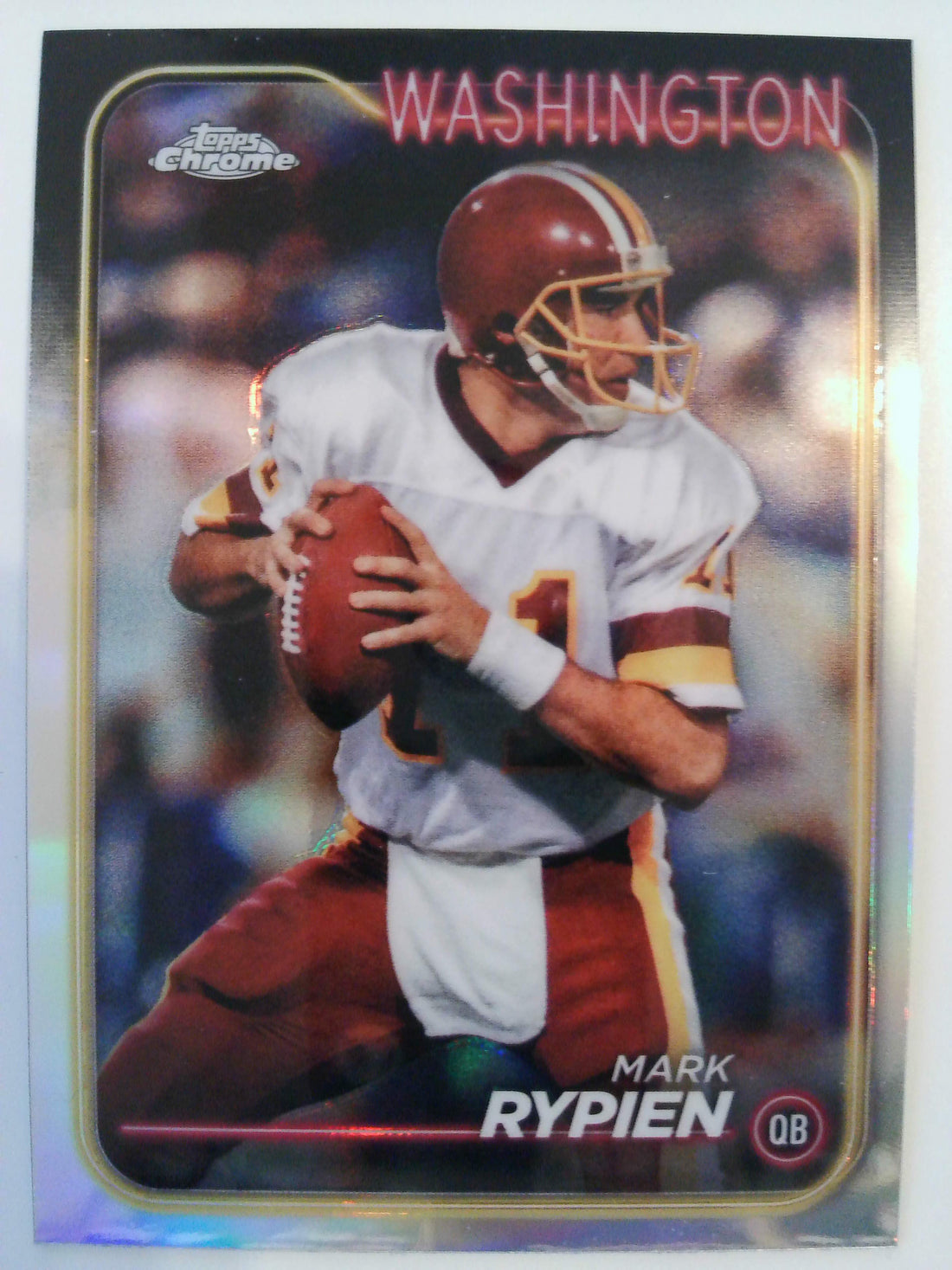 2024 Topps Chrome Football Refractor Mark Rypien #198