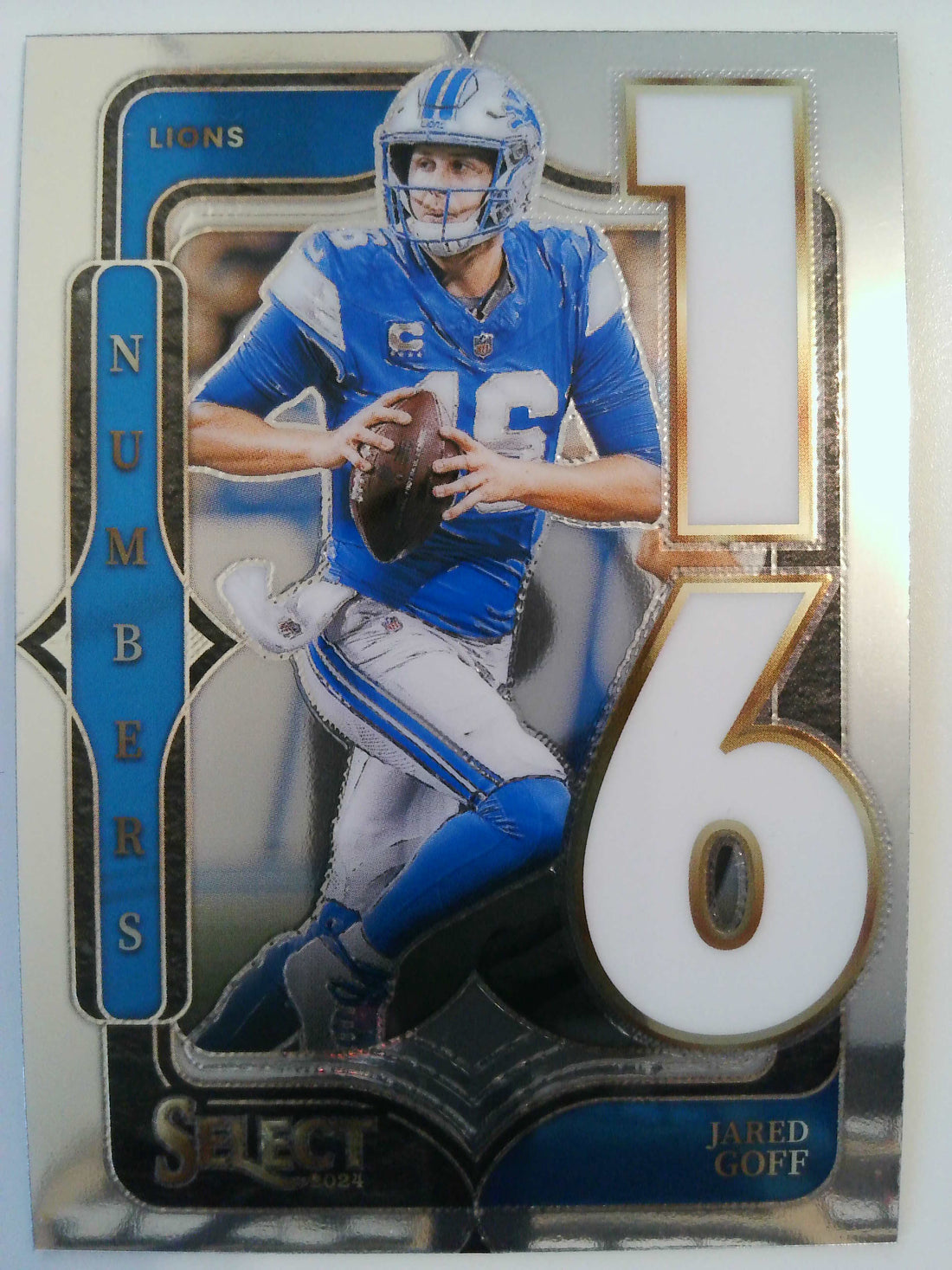 2024 Panini Select Football Select Numbers Jared Goff #7