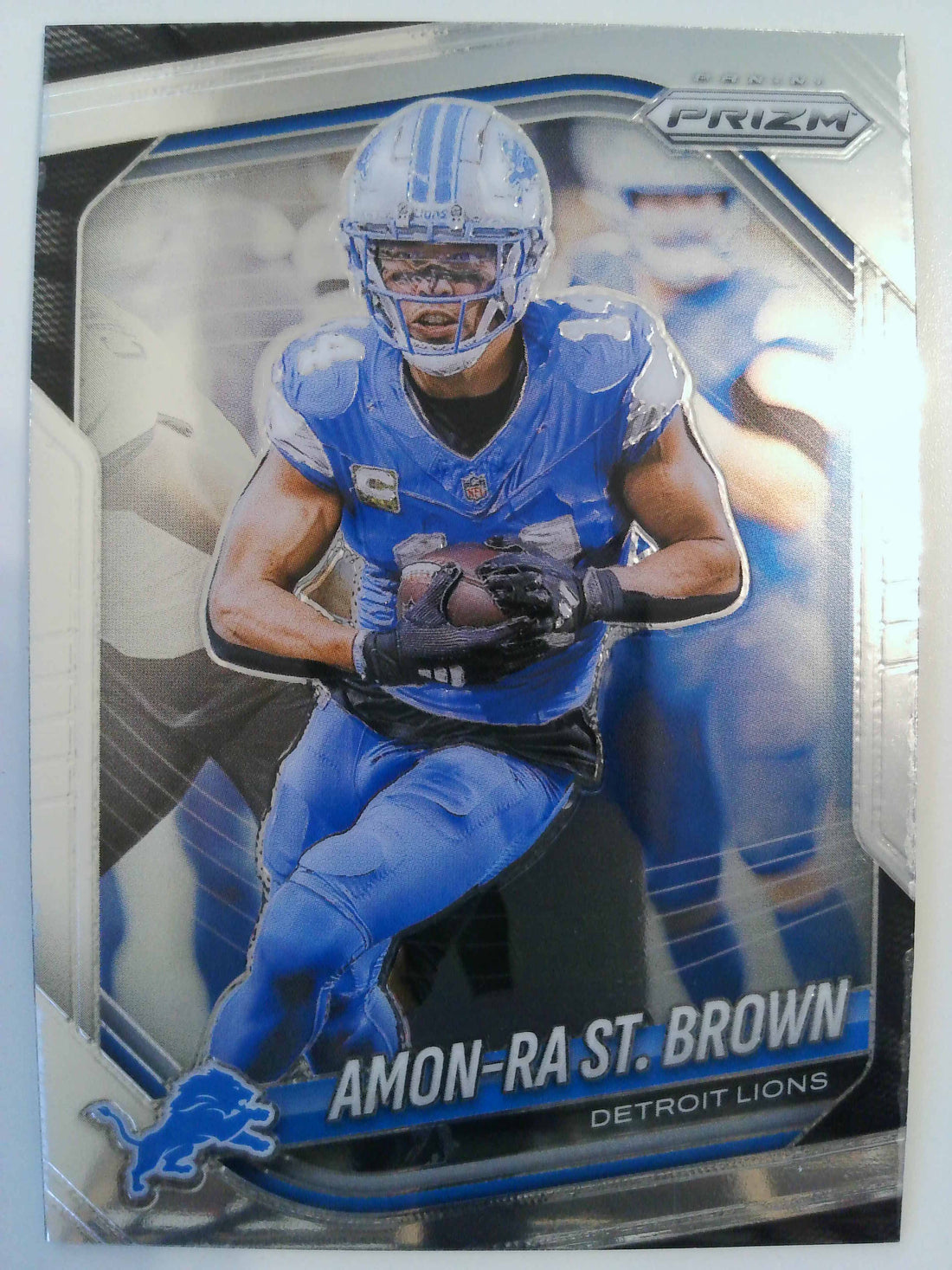 2025 Panini Prizm Football Amon-Ra St. Brown #187