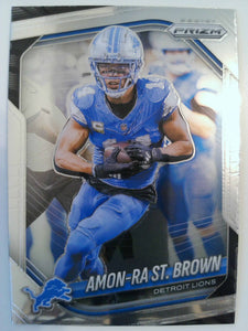 2025 Panini Prizm Football Amon-Ra St. Brown #187