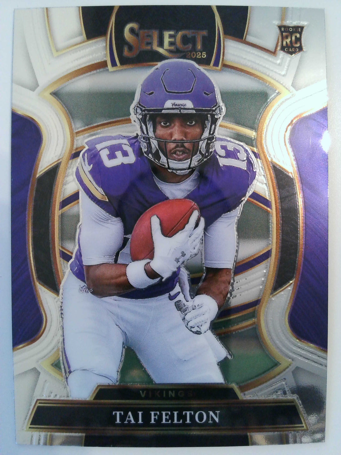 2025 Panini Select Football Tai Felton #64 Rookie