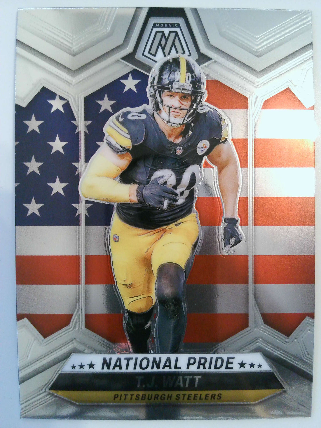 2024 Panini Mosaic Football T.J. Watt #266