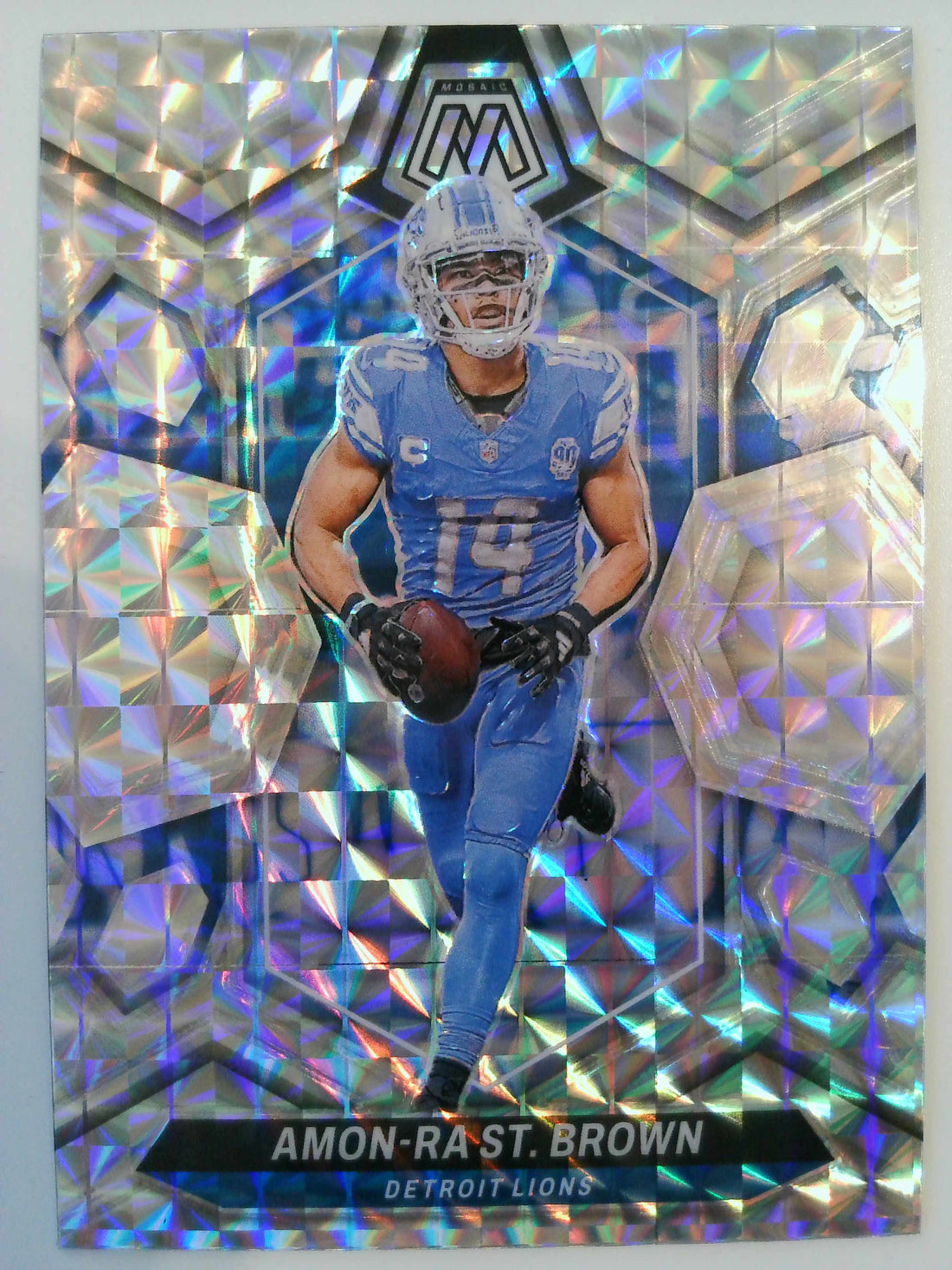 2024 Panini Mosaic Football Mosaic Amon-Ra St. Brown #74