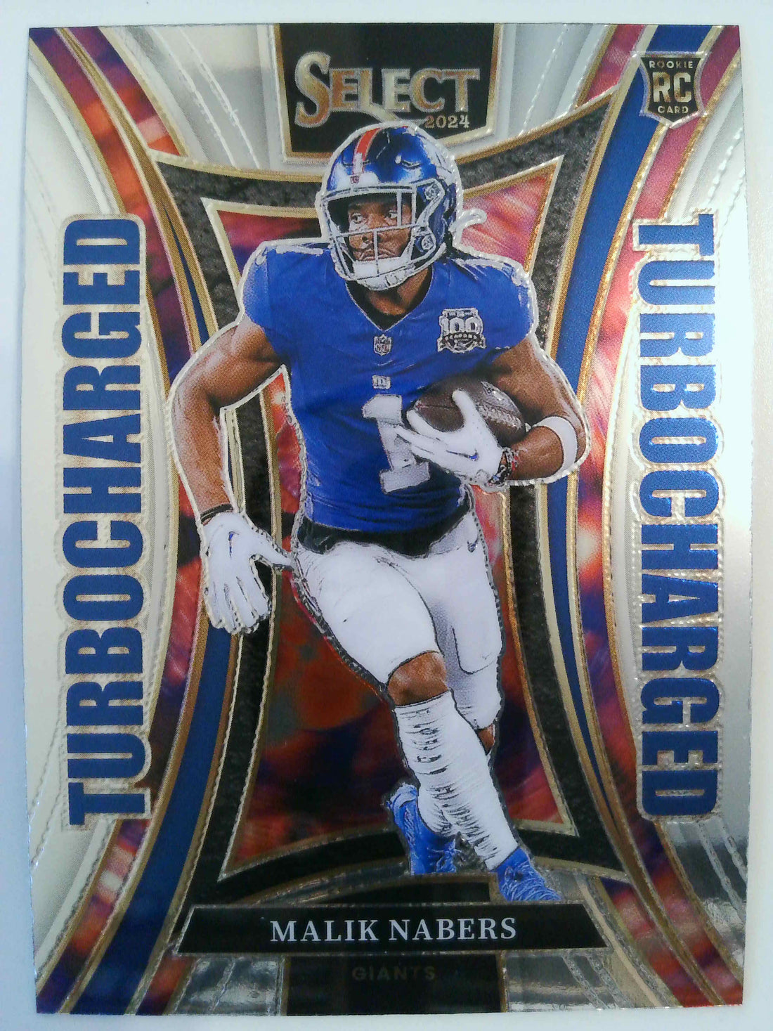 2024 Panini Select Football Turbocharged Malik Nabers #15