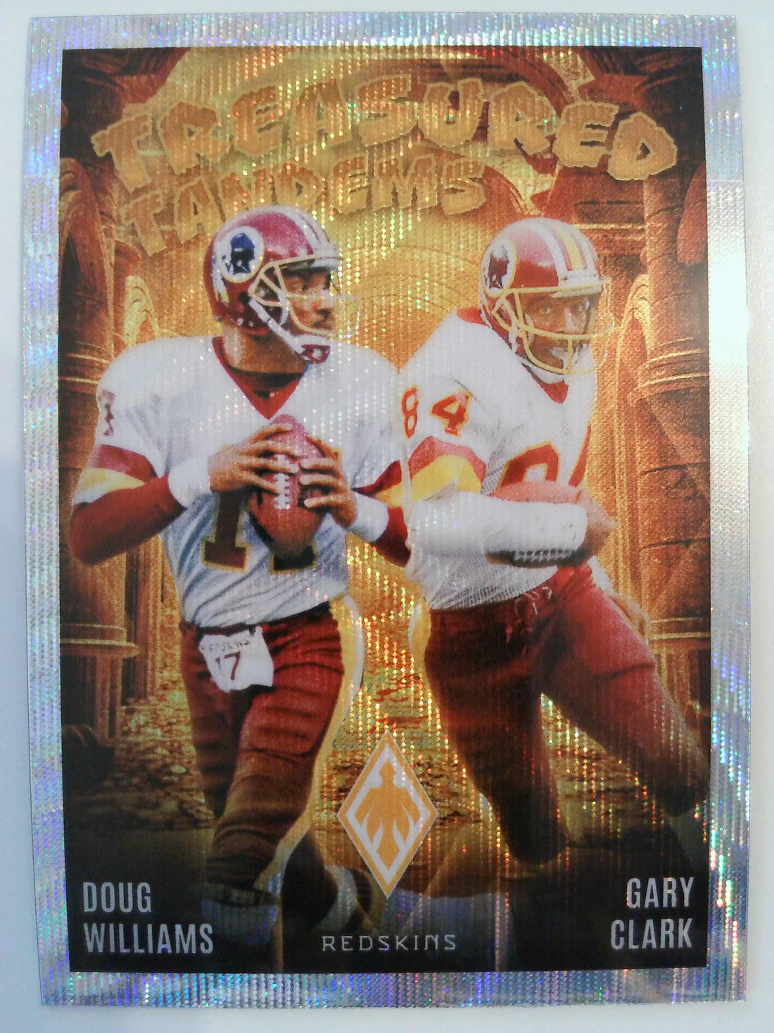 2024 Panini Phoenix Treasured Tandems Doug Williams / Gary Clark #TT-WAS