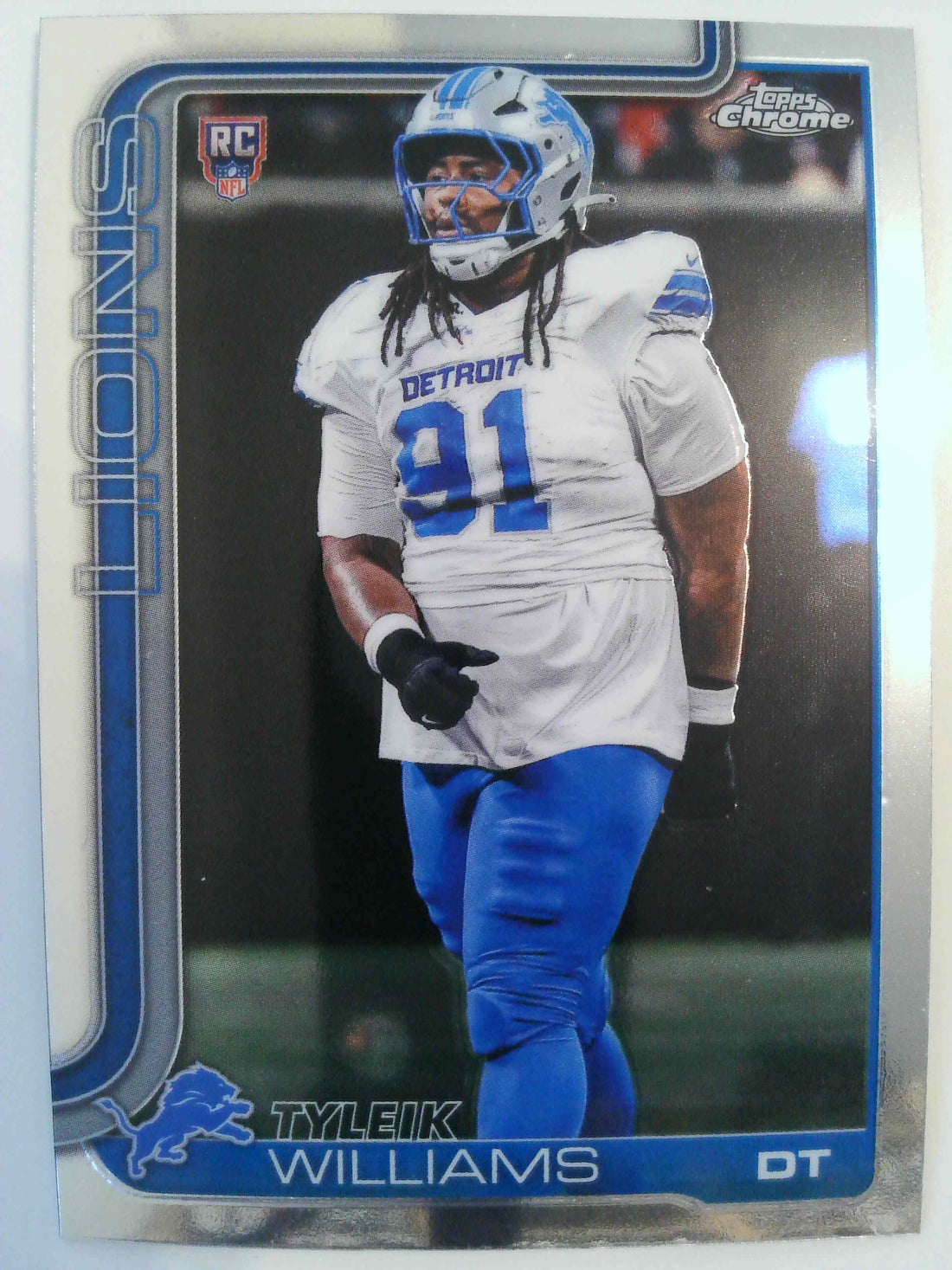 2025 Topps Chrome Football Tyleik Williams #364 Rookie