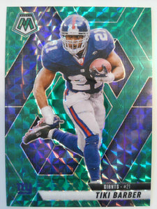 2025 Panini Mosaic Football Mosaic Green Tiki Barber #12