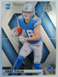 2025 Panini Mosaic Football Isaac TeSlaa #319 Rookie