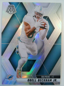 2025 Panini Mosaic Football Silver Odell Beckham Jr. #189