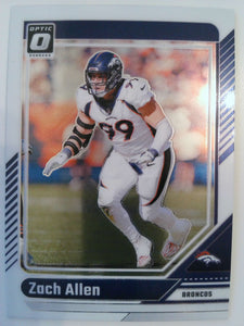 2024 Donruss Optic Football Zach Allen #61