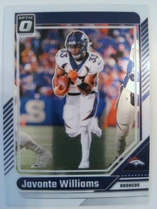 2024 Donruss Optic Football Javonte Williams #58