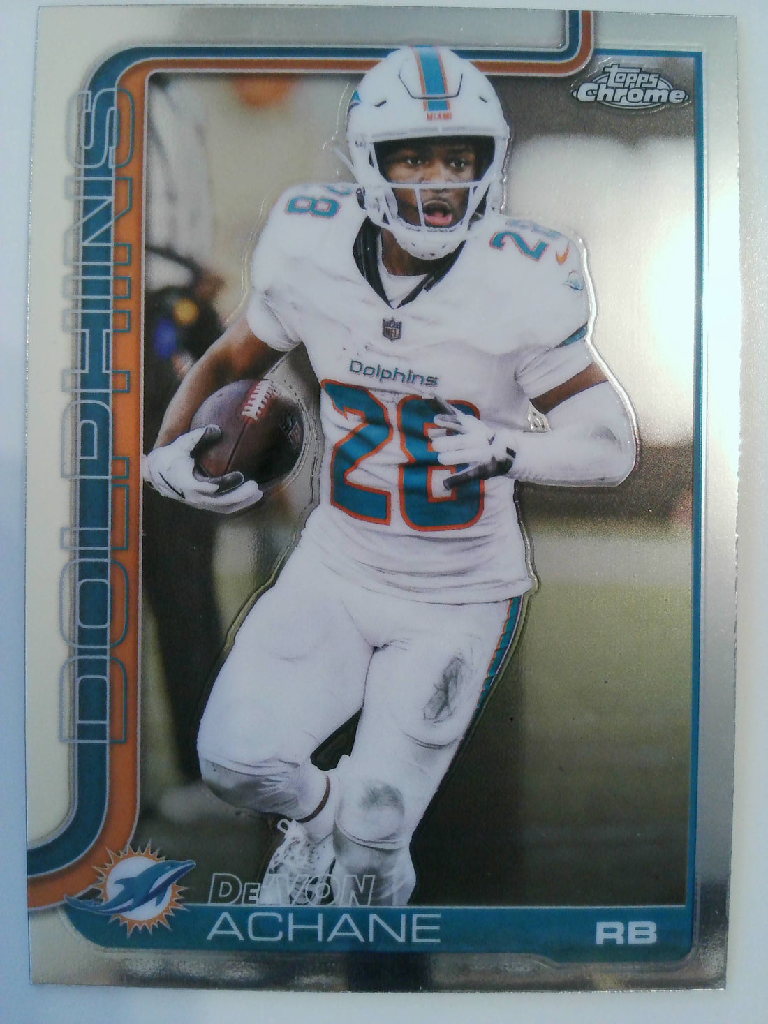 2025 Topps Chrome Football De'Von Achane #188