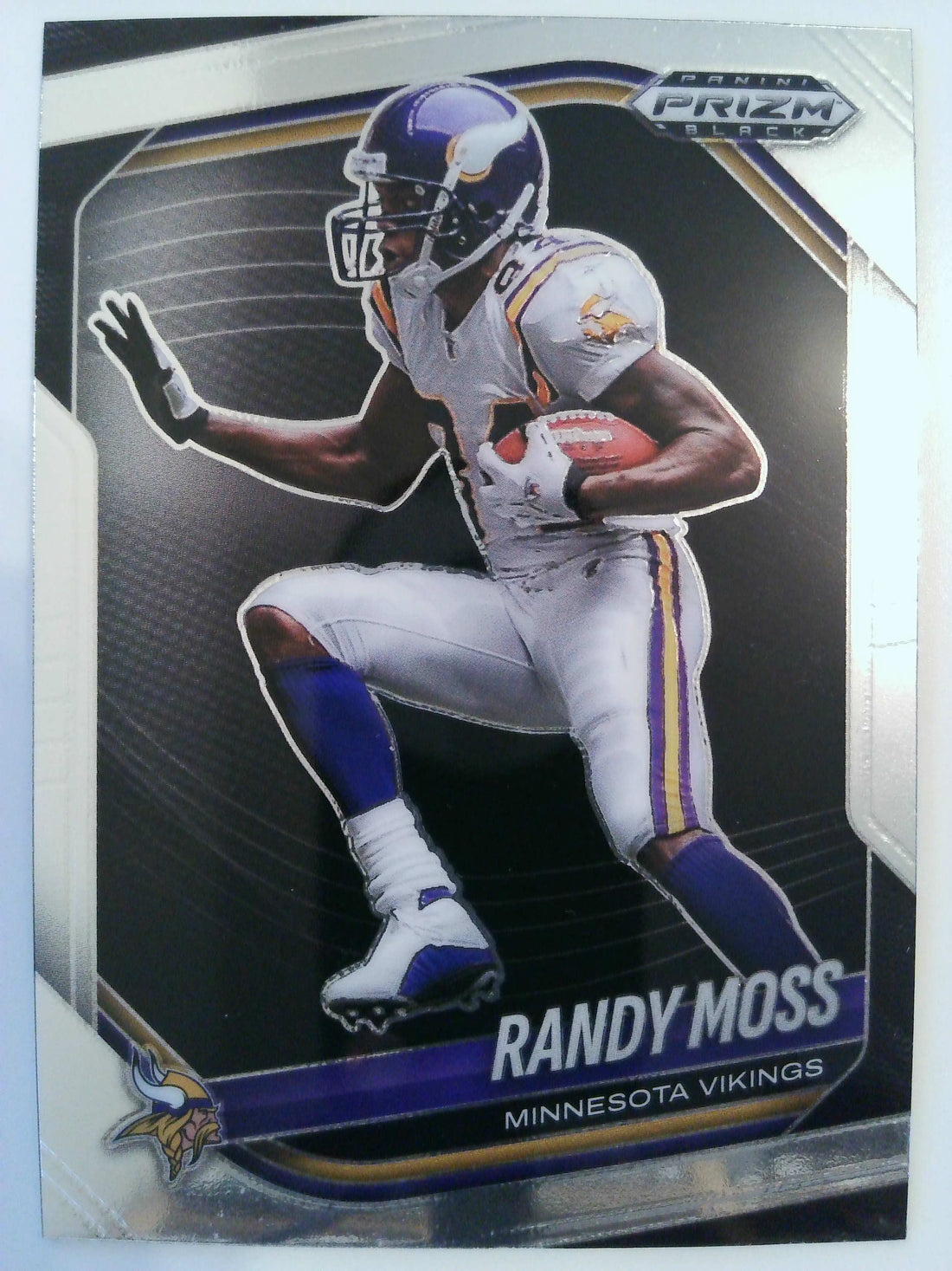 2025 Panini Prizm Black Football Randy Moss #89