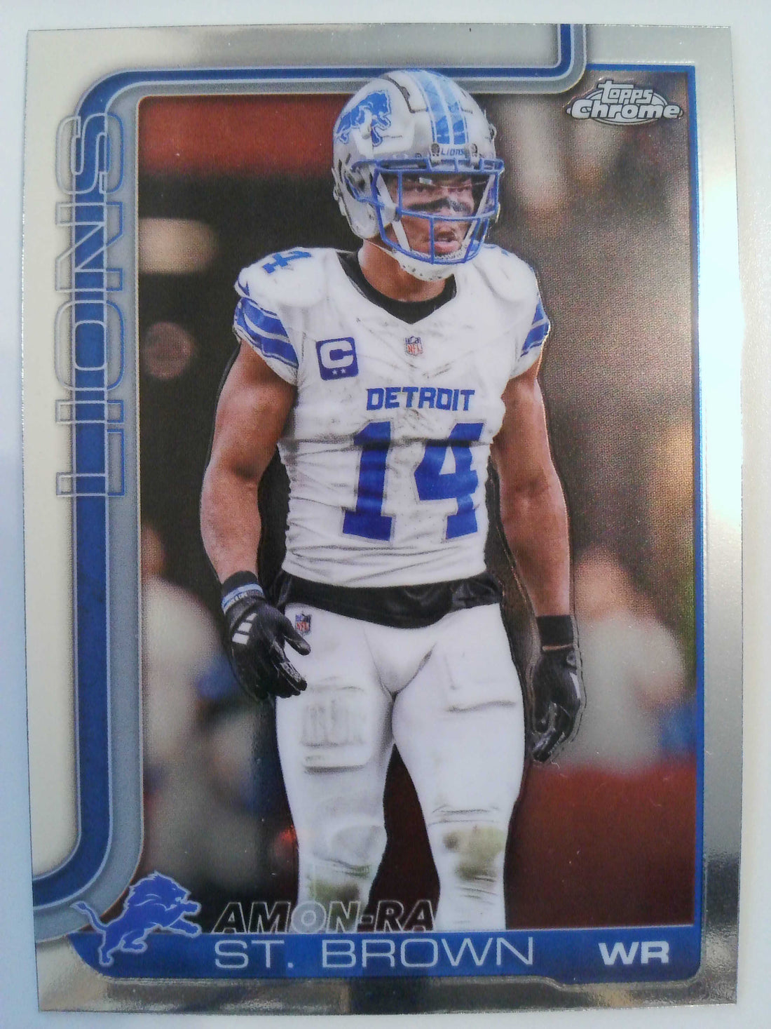 2025 Topps Chrome Football Amon-Ra St. Brown #98