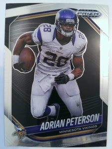 2025 Panini Prizm Black Football Adrian Peterson #90