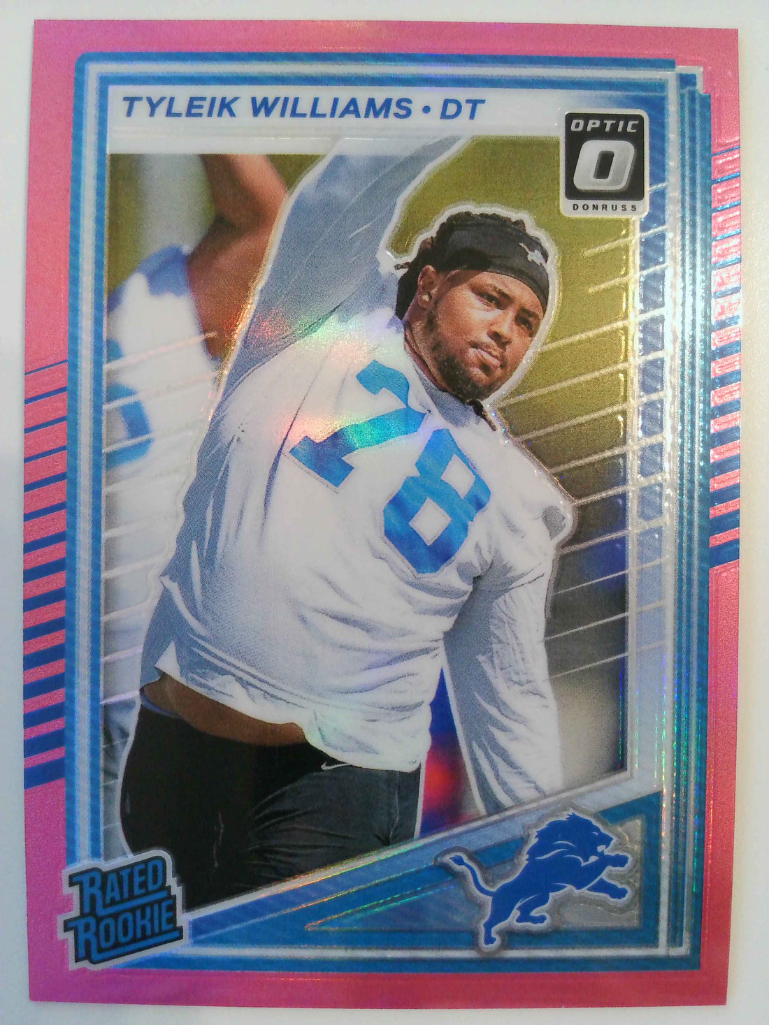 2025 Donruss Optic Football Pink Tyleik Williams #246 Rookie