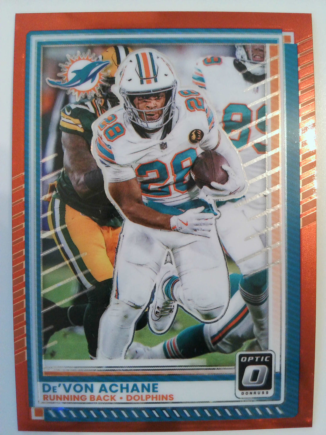 2025 Donruss Optic Football Red De'Von Achane #86