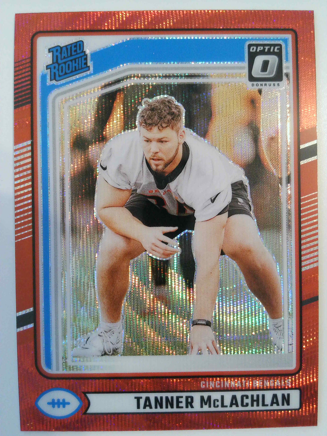 2024 Donruss Optic Rated Rookies Preview Red Wave Tanner McLachlan #324 Rookie