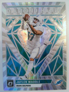 2023 Donruss Optic Football Diamond Hands Jaylen Waddle #DH-JW
