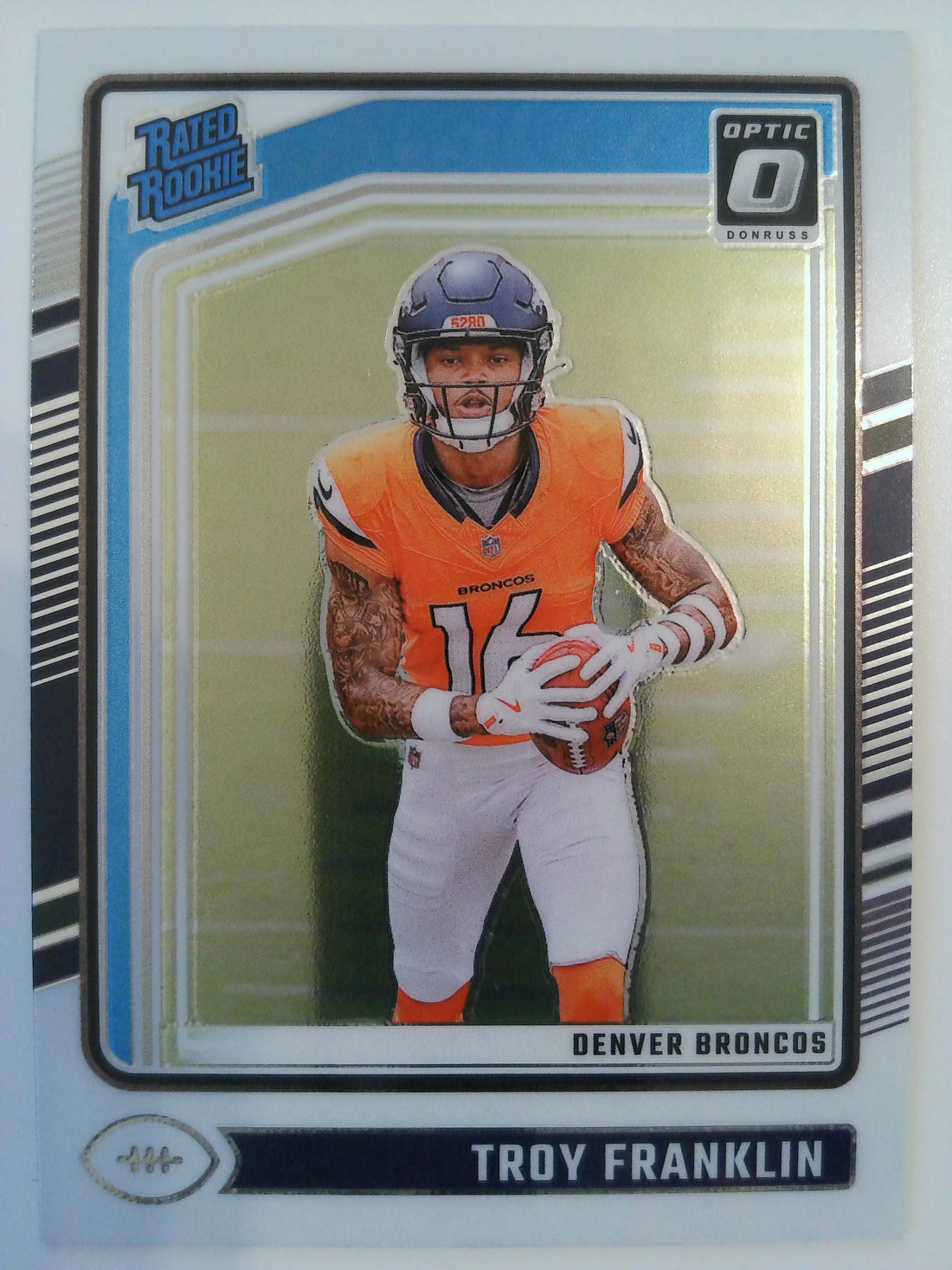 2024 Donruss Optic Football Troy Franklin #294 Rookie