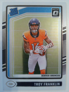 2024 Donruss Optic Football Troy Franklin #294 Rookie