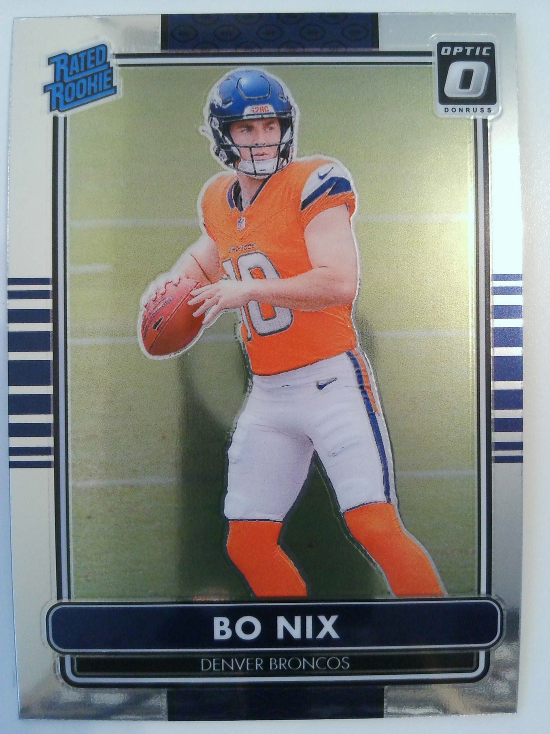 2024 Donruss Optic Football 2014 Retro Series Bo Nix #6