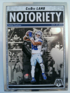 2025 Panini Mosaic Football Notoriety CeeDee Lamb #8
