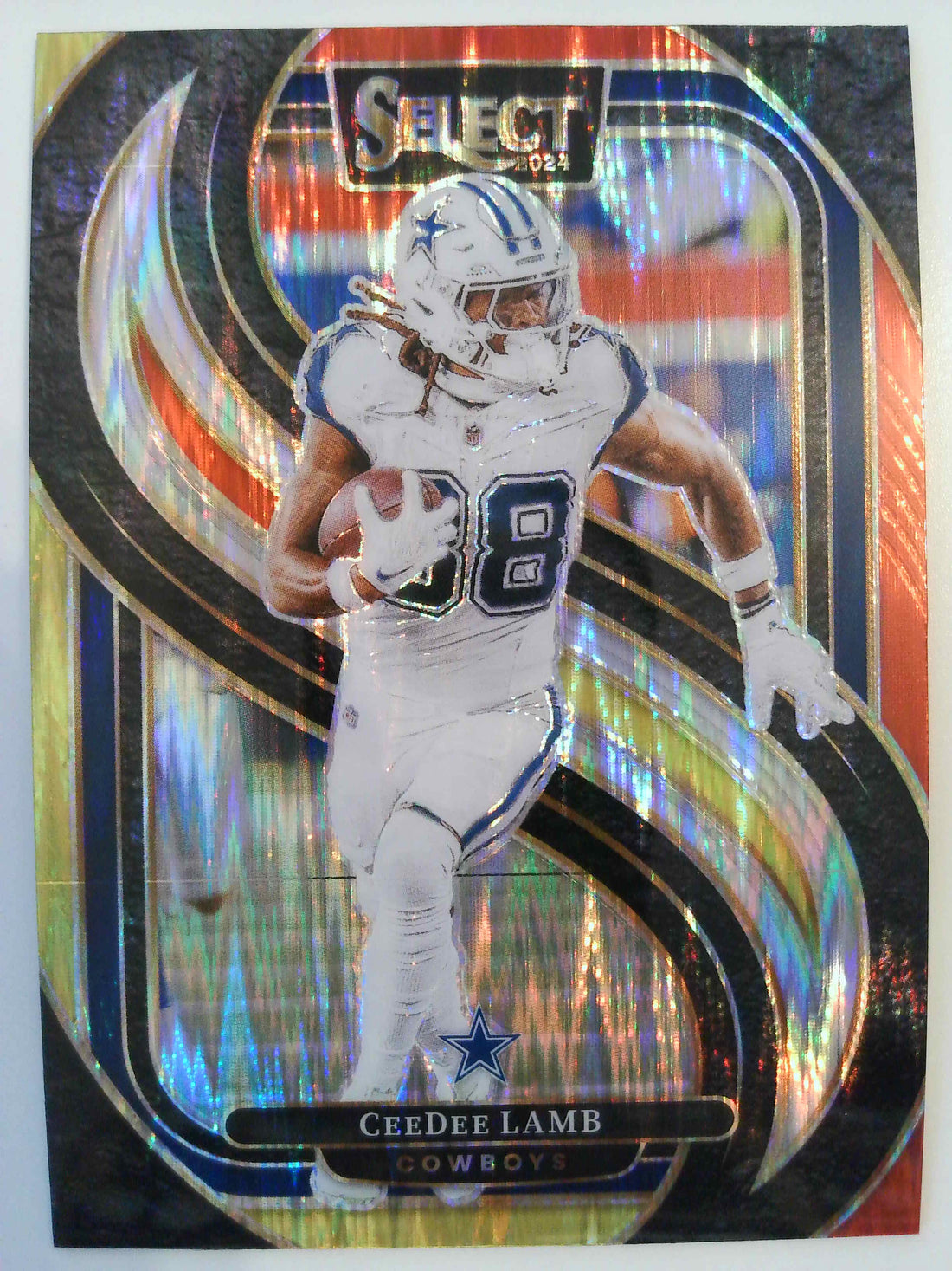 2024 Panini Select Football Black & Gold Prizm Shock CeeDee Lamb #135