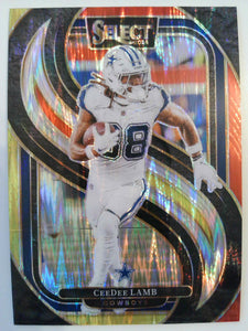 2024 Panini Select Football Black & Gold Prizm Shock CeeDee Lamb #135