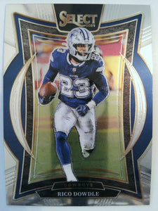 2024 Panini Select Football Rico Dowdle #90