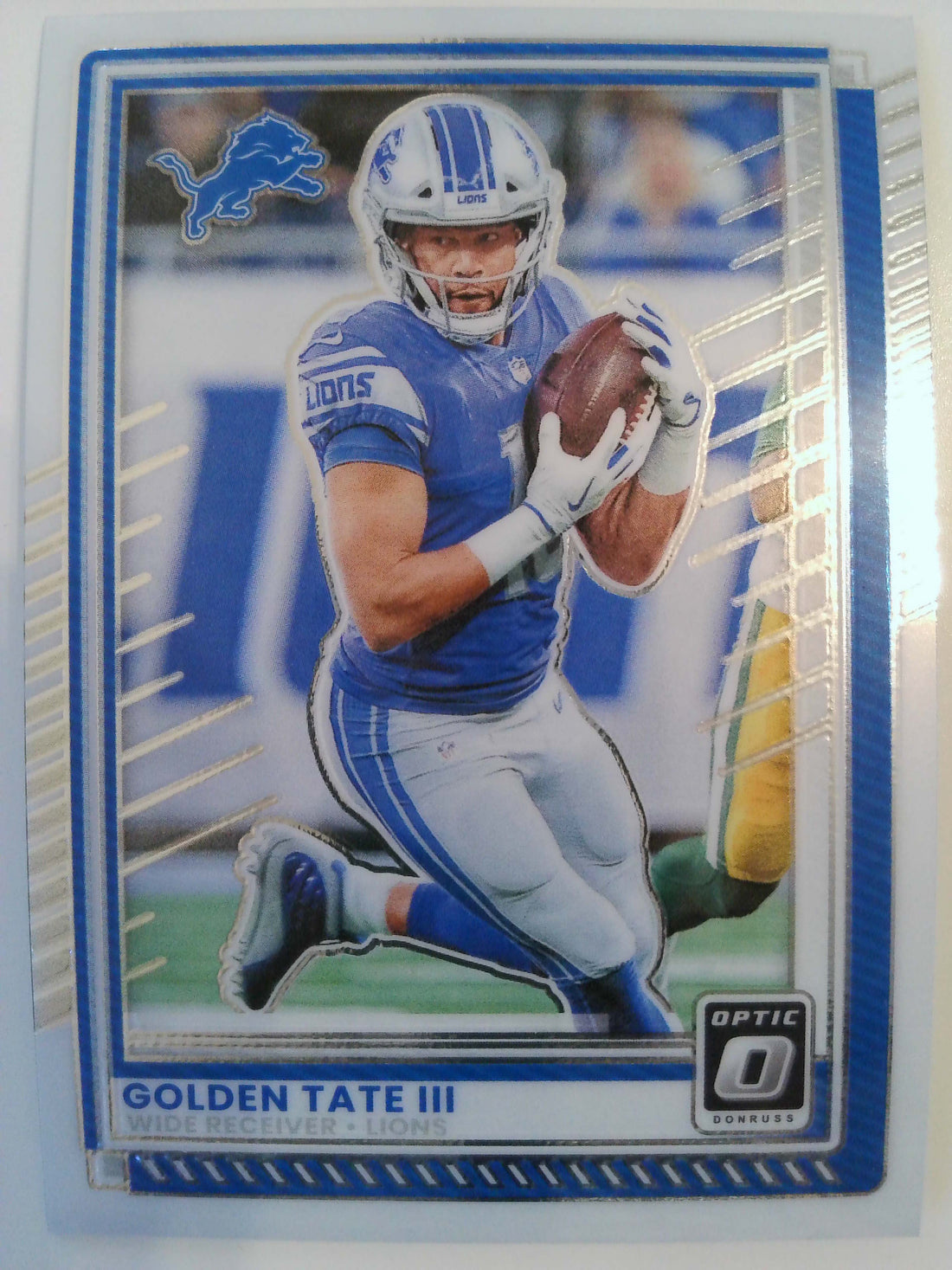 2025 Donruss Optic Football Golden Tate III #124