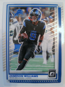 2025 Donruss Optic Football Jameson Williams #10