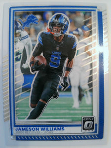 2025 Donruss Optic Football Jameson Williams #10