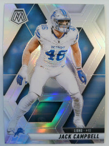 2025 Panini Mosaic Football Silver Jack Campbell #147