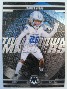 2025 Panini Mosaic Football Touchdown Masters Jahmyr Gibbs #6