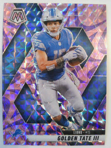 2025 Panini Mosaic Football Mosaic Camo Pink Golden Tate III #214