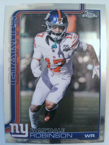 2025 Topps Chrome Football Wan'Dale Robinson #227