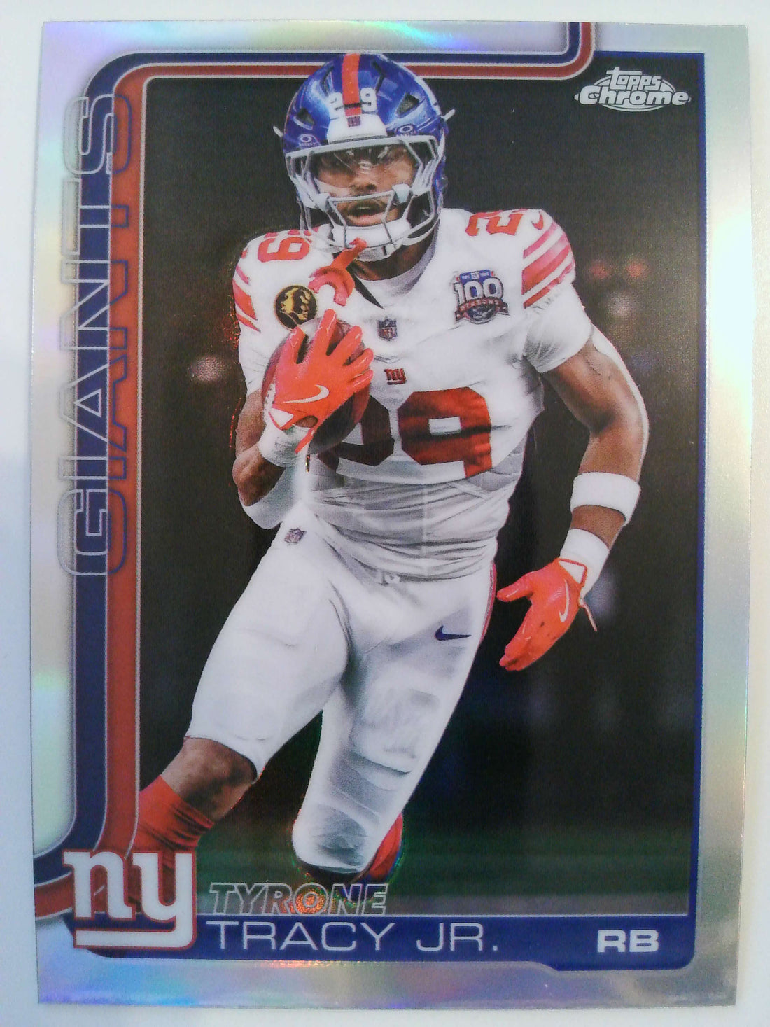 2025 Topps Chrome Football Refractor Tyrone Tracy Jr. #228