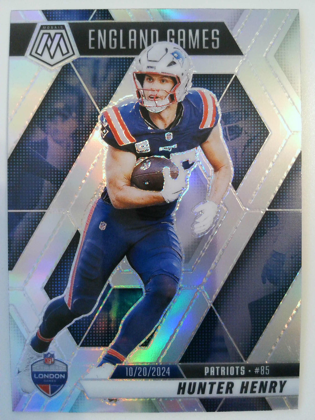 2025 Panini Mosaic Football Silver Hunter Henry #262