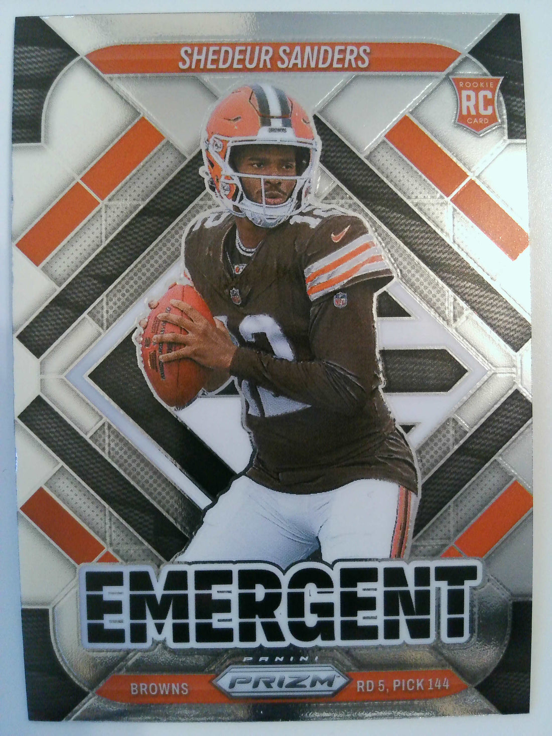 2025 Panini Prizm Football Emergent Shedeur Sanders #17