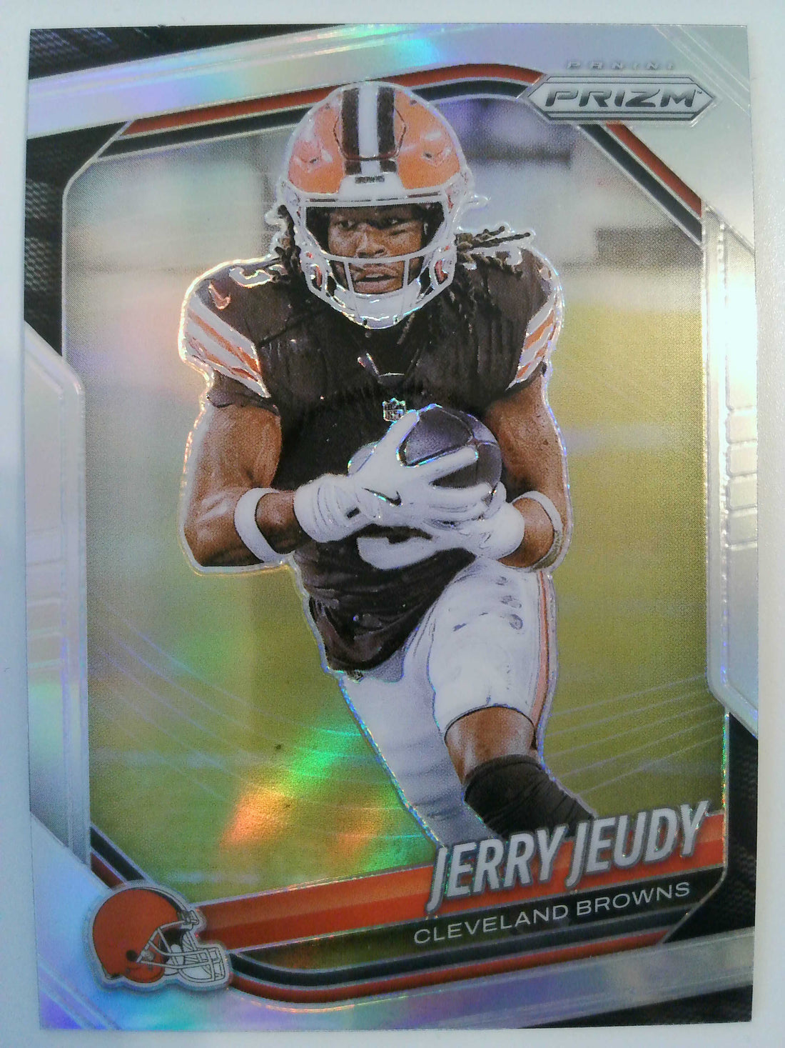2025 Panini Prizm Football Silver Jerry Jeudy #146