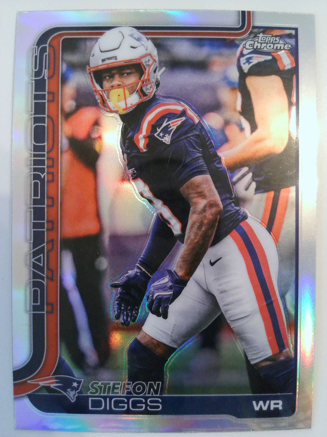 2025 Topps Chrome Football Refractor Stefon Diggs #205