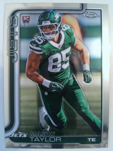 2025 Topps Chrome Football Mason Taylor #400 Rookie
